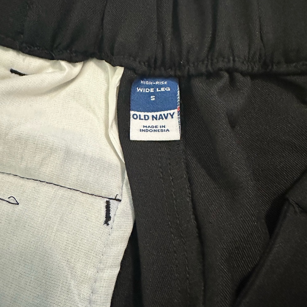 Extra High Waisted Taylor Wide Leg Trouser Pants - Picture 3 of 3